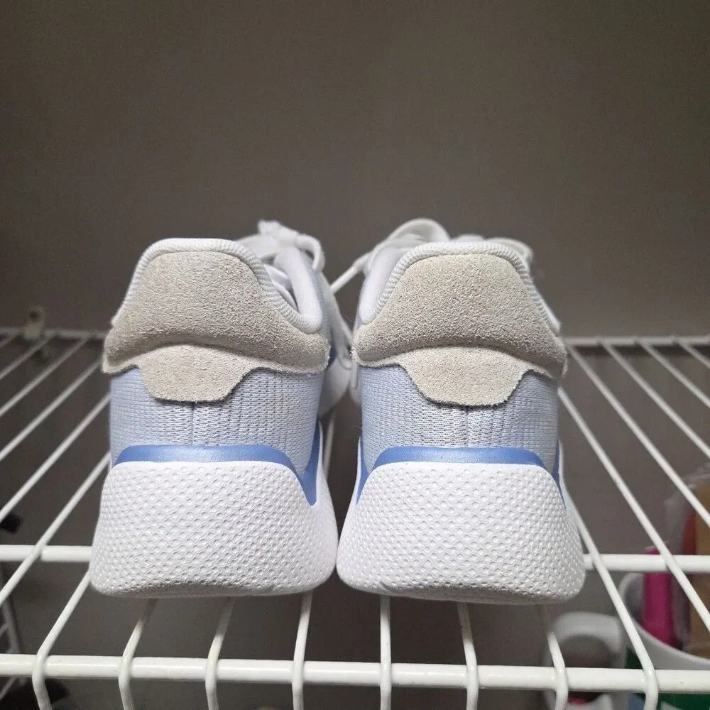 ADIDAS WOMEN'S PUREMOTION 2.0 RUNNING SHOE SNEAKERS WHITE BLUE SIZE 7 Shoe 3